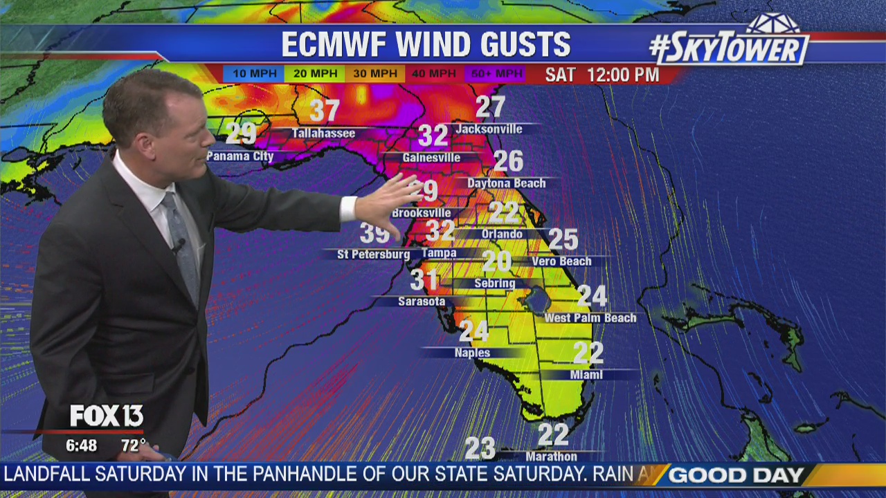 Friday morning tropical update
