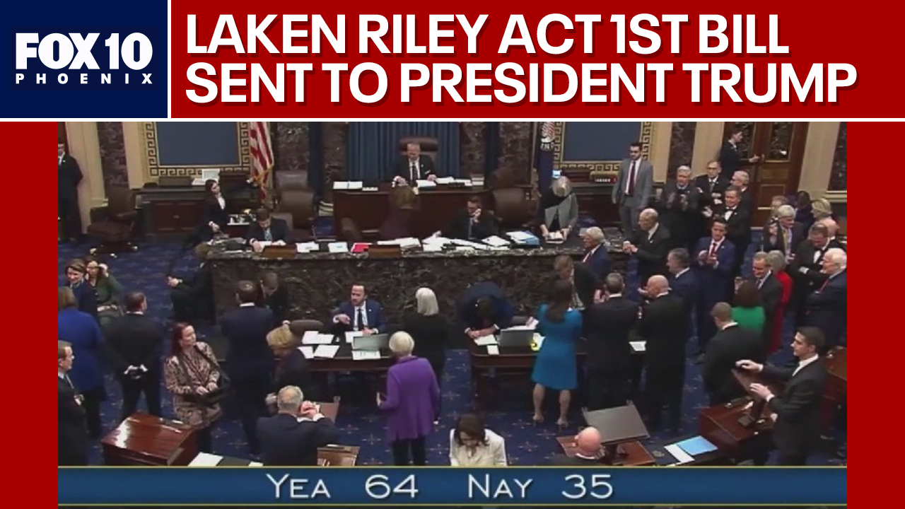 Laken Riley Act passes Senate with bipartisan support | FOX 10 Phoenix