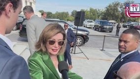 Nancy Pelosi snaps at reporter "shut up"