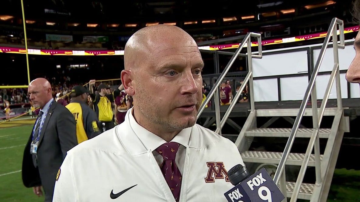 P.J. Fleck reacts after Gophers beat New Mexico in Rate Bowl, 20-17