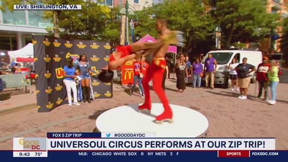 UniverSoul Circus performs in Shirlington!