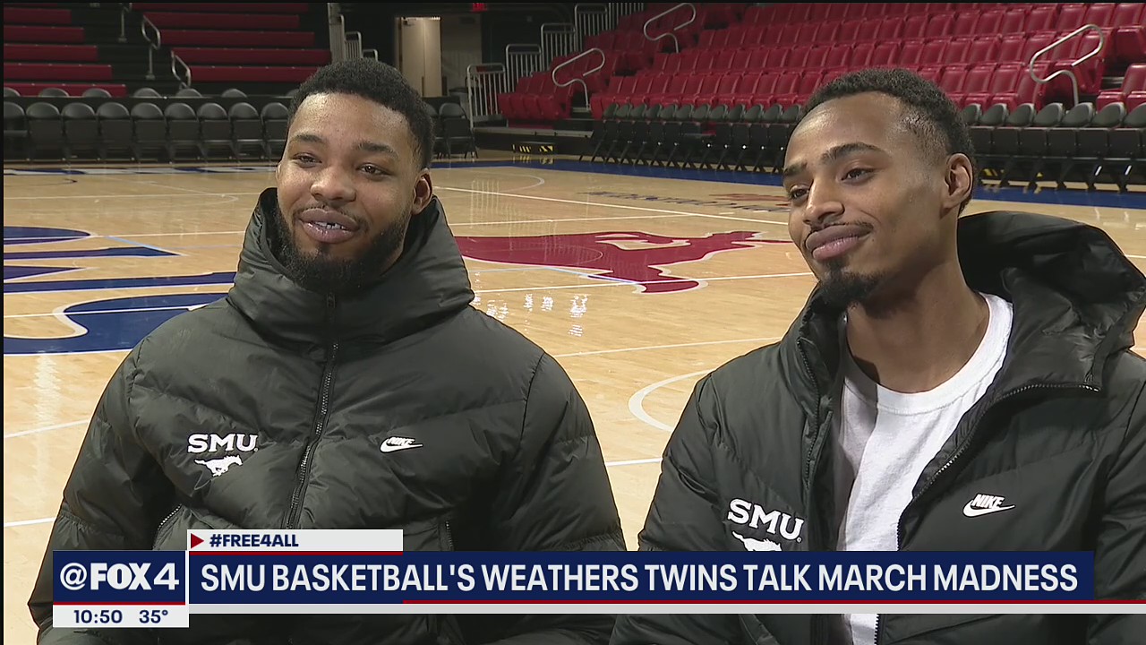 SMU twins look to make March Madness memory with mom battling cancer