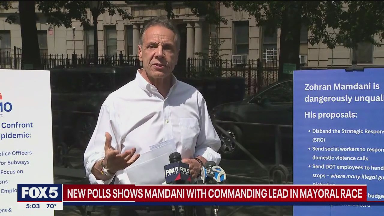 New poll shows Mamdani leading NYC mayoral race