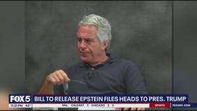 Bill to release Epstein files heads to President Trump's desk