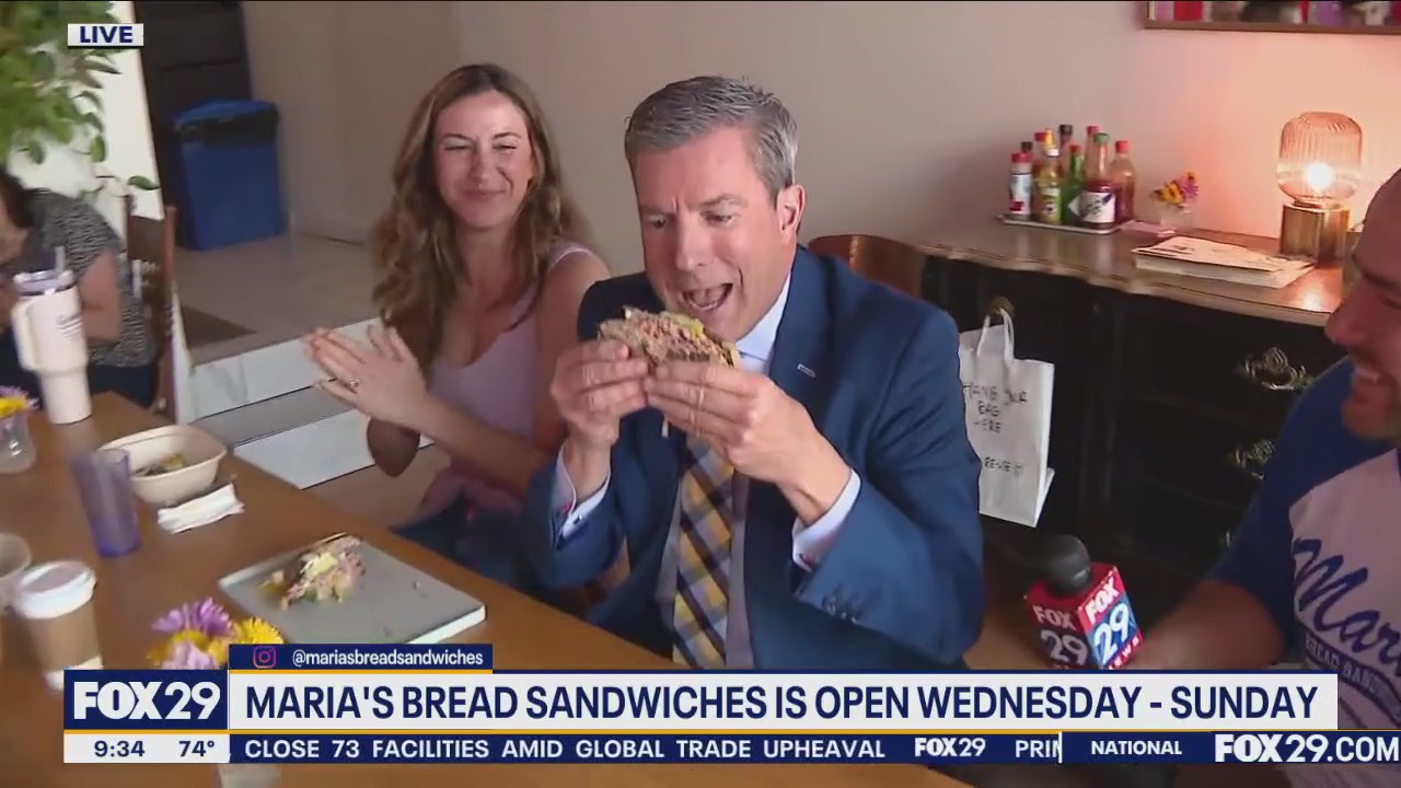 Maria's Bread Sandwiches