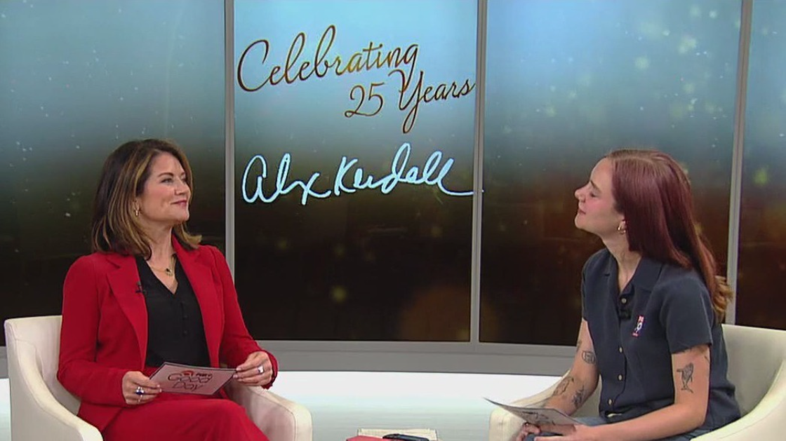 Alix Kendall surprised by daughter on last day