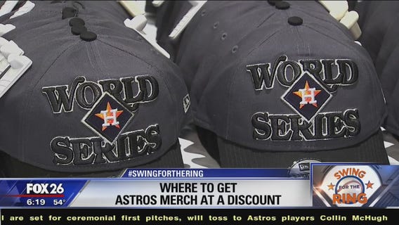Where to get Astros merch at a discount