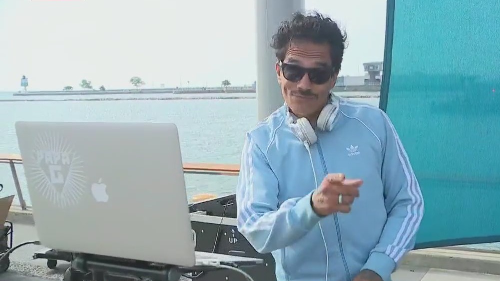 Good Day on the Road: DJ Papa G brings the beat to Navy Pier