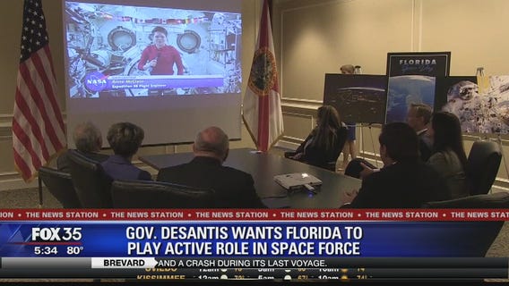 DeSantis wants Space Force based in Florida