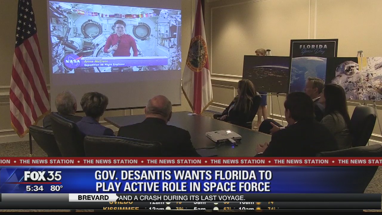 DeSantis wants Space Force based in Florida