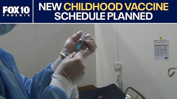 U.S. planning childhood vaccine schedule overhaul
