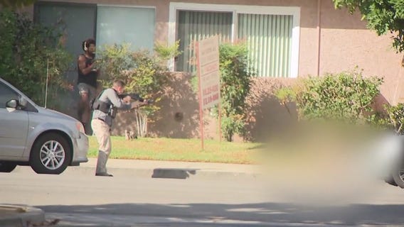 Wanted murder, robbery suspect shot dead after confronting officers in Sherman Oaks