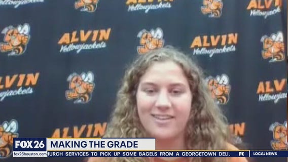 3-sport star Making the Grade at Alvin High School