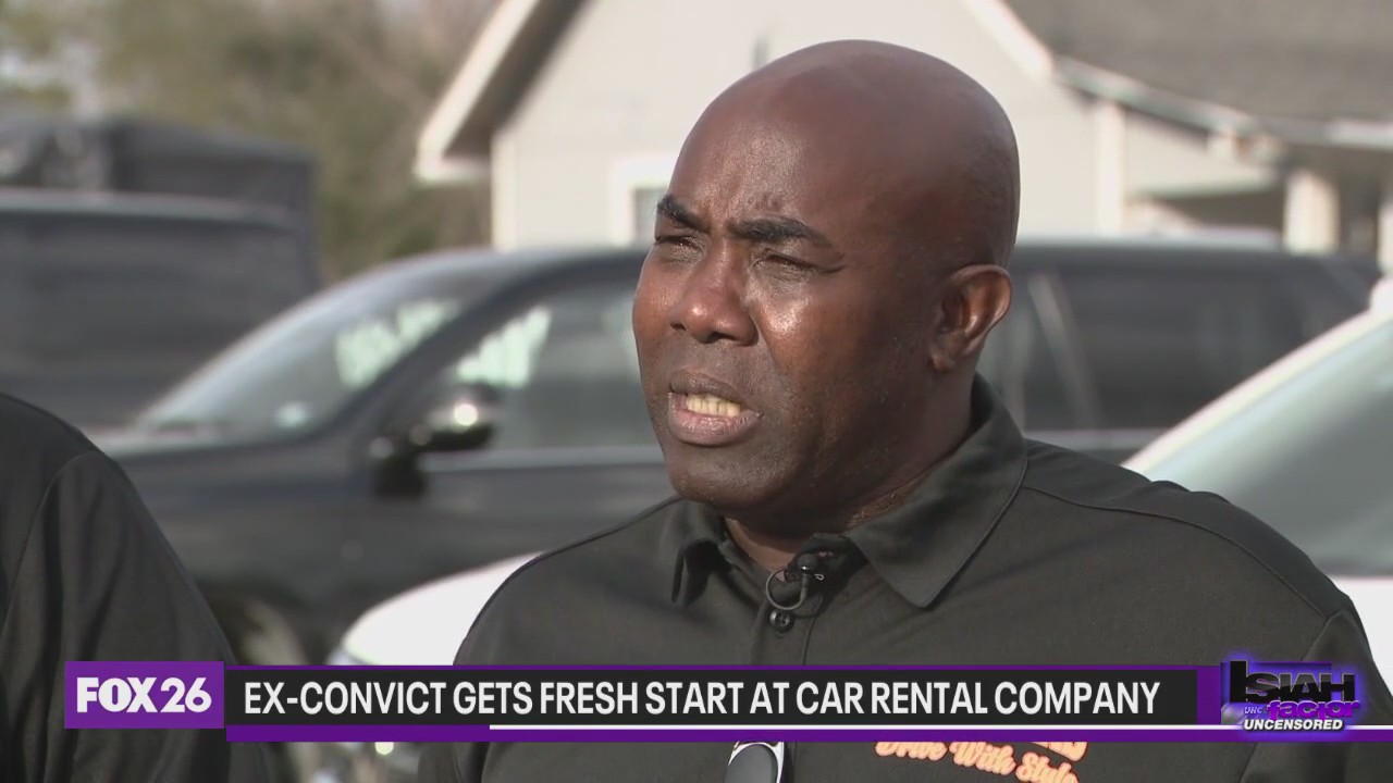 Ex-convict gets fresh start at car rental company