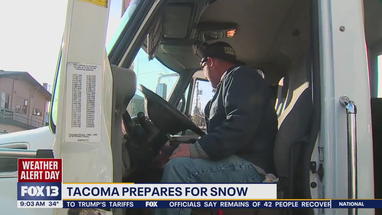 Tacoma prepares for snow, warming shelters open