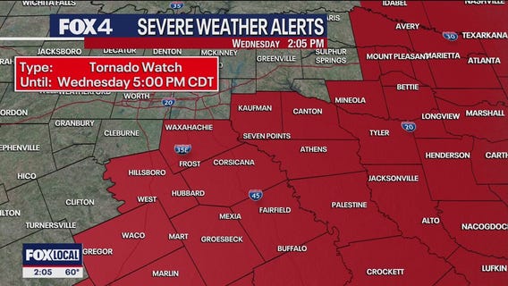 Dallas Weather: April 30 afternoon update