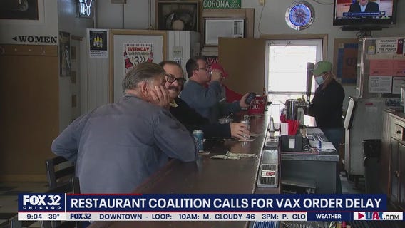 Chicago restaurants calling for delay in vaccine mandate