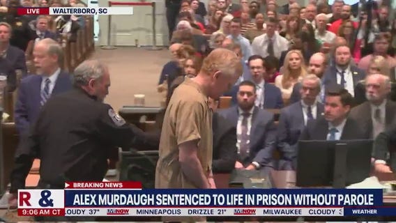Alex Murdaugh sentenced to two consecutive life sentences for murders of wife, son