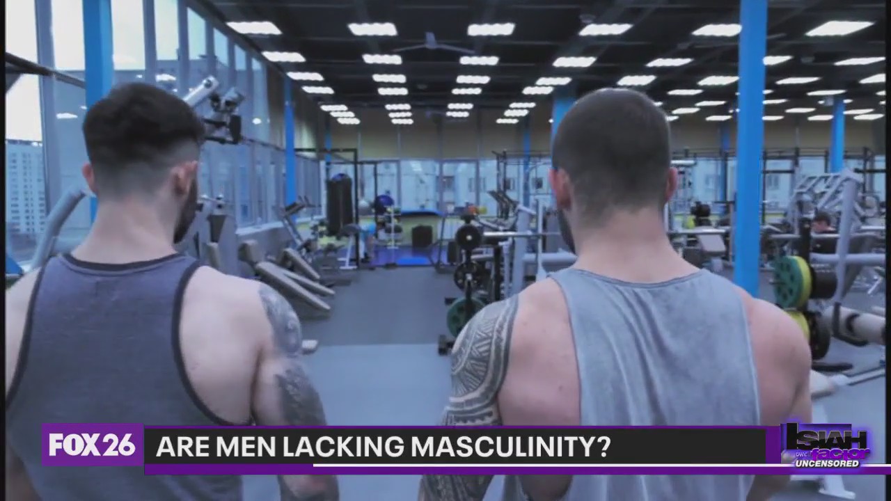 Are modern men lacking in the masculinity department?