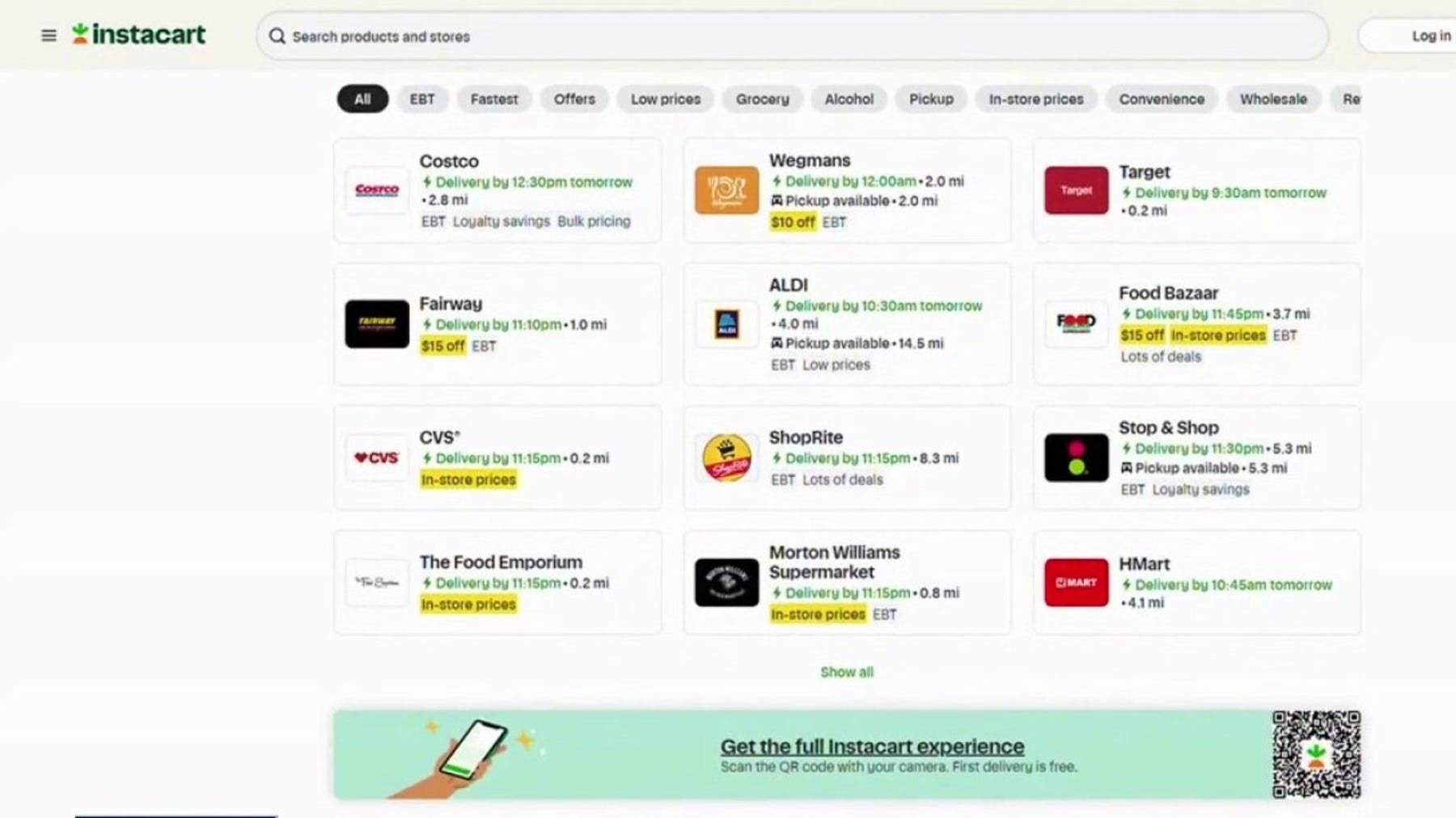 Instacart ordered to refund $60 million to customers for 'deceptive practices'