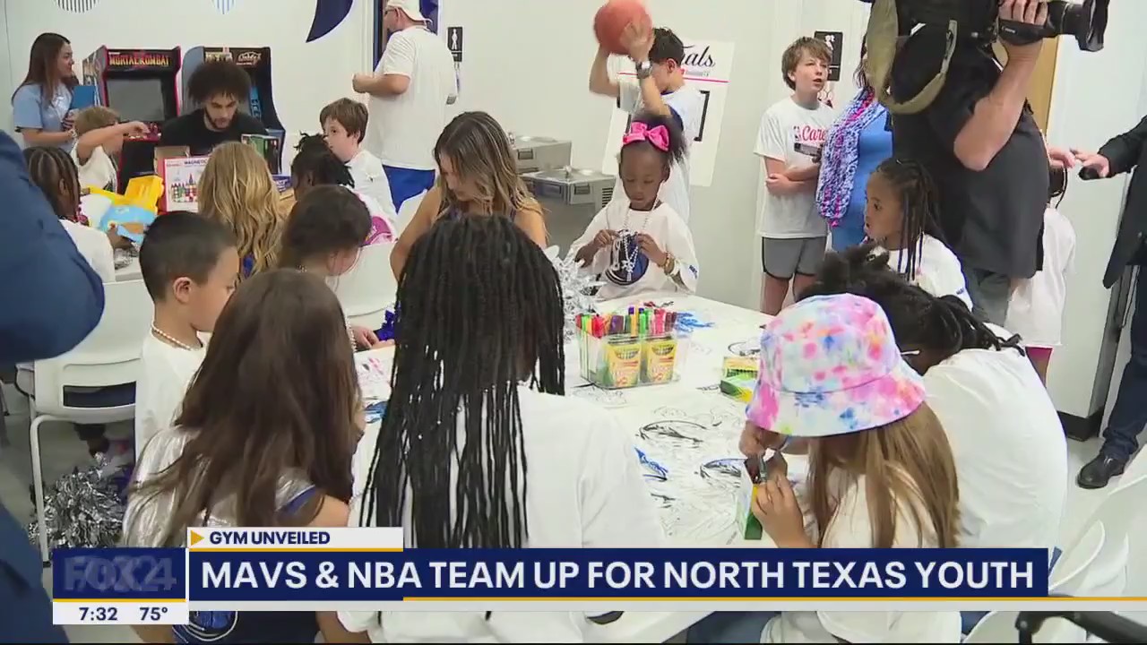 Mavs & NBA team up for North Texas youth