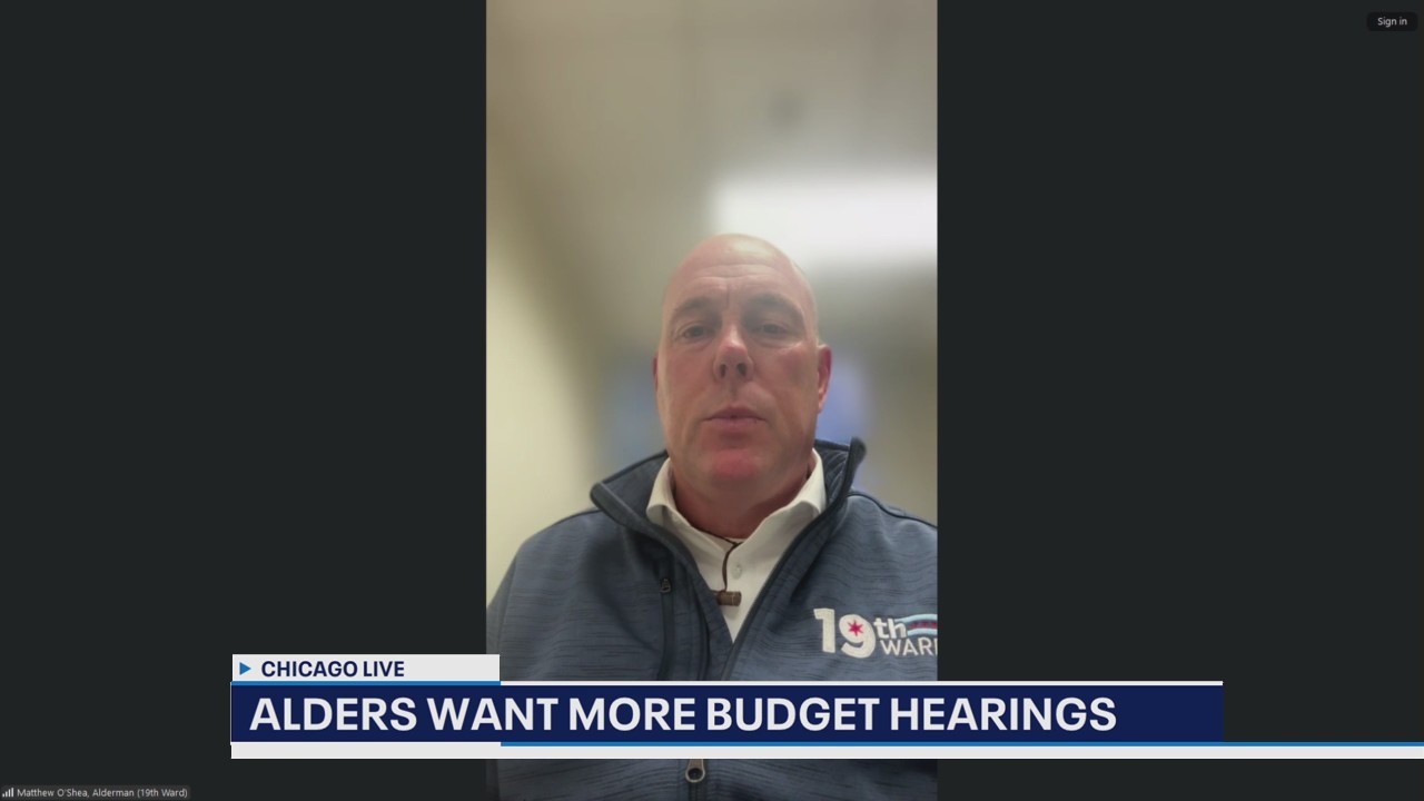 Chicago alders want more budget hearings | ChicagoLIVE
