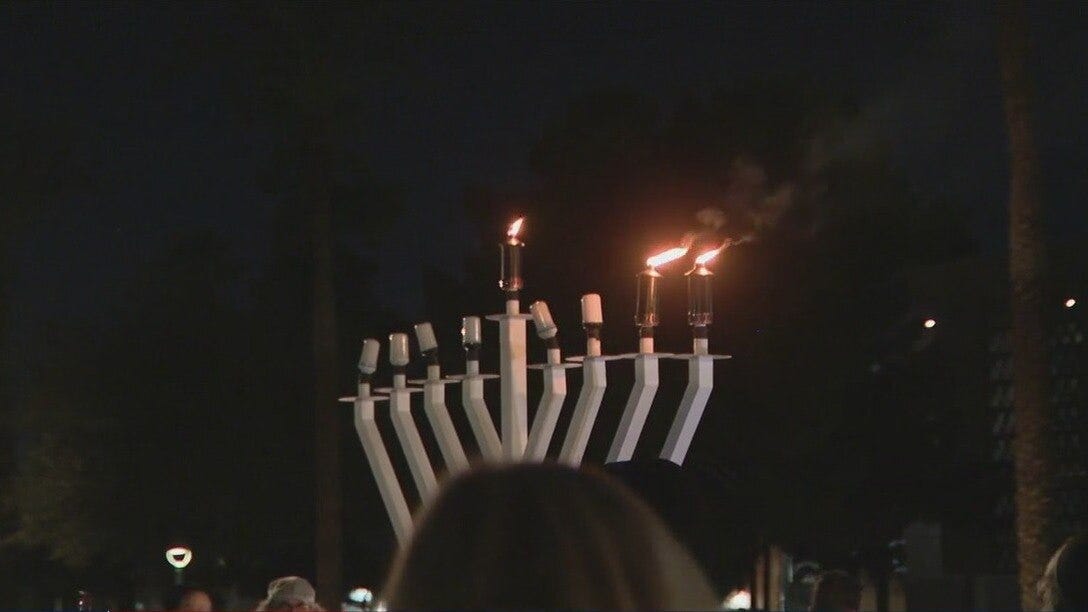 Inaugural Hanukkah car parade spreads 'Jewish pride' following deadly mass shooting