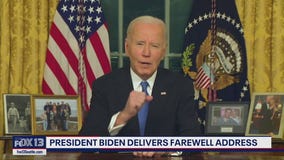 President Biden delivers farewell address to nation