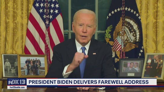 President Biden delivers farewell address to nation