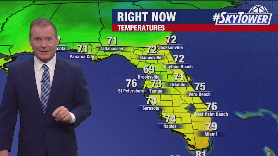 Tampa Weather | Monday morning forecast