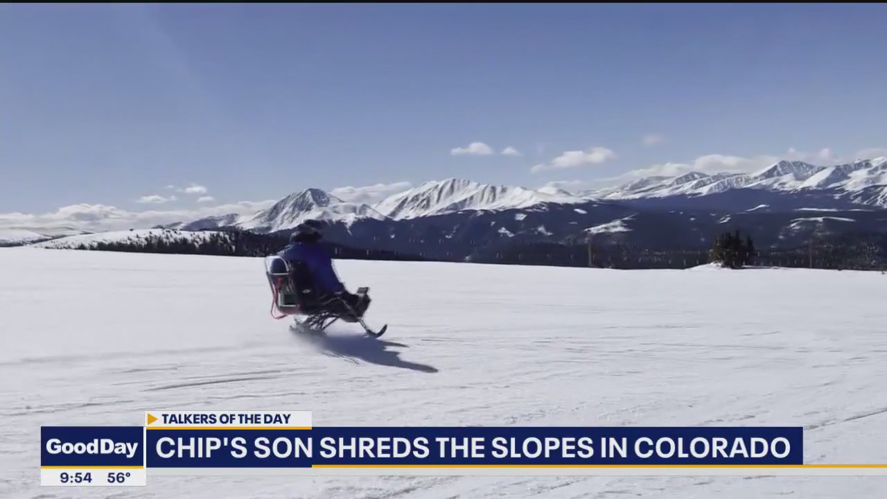 Talkers: Chip and son shred the slopes