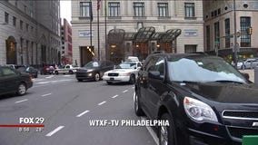 Lombardi Trophy arrives at city hall
