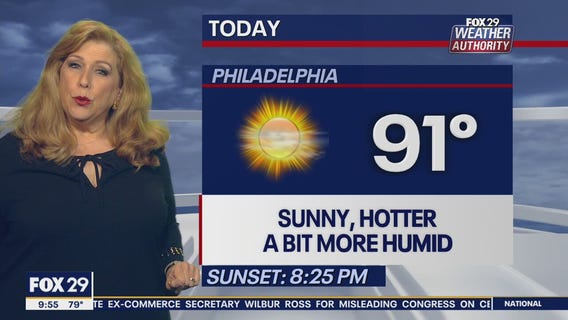 Weather Authority: 9 a.m. Tuesday Update