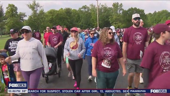 Hundreds gather for Gaudreau Family 5K run/walk
