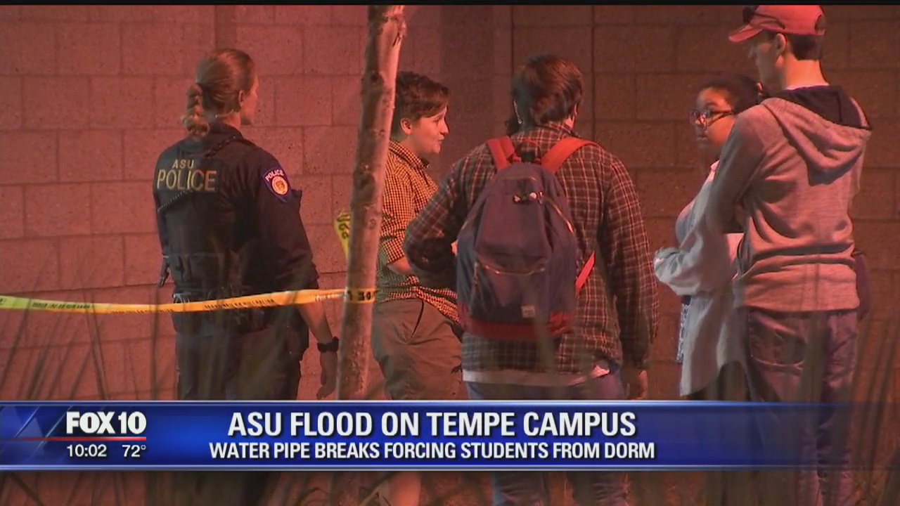 Water pipe break reported at ASU