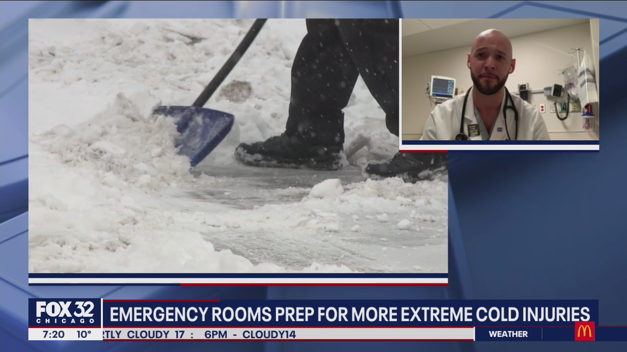 Emergency rooms brace for influx of injuries due to Chicago's extreme cold snap