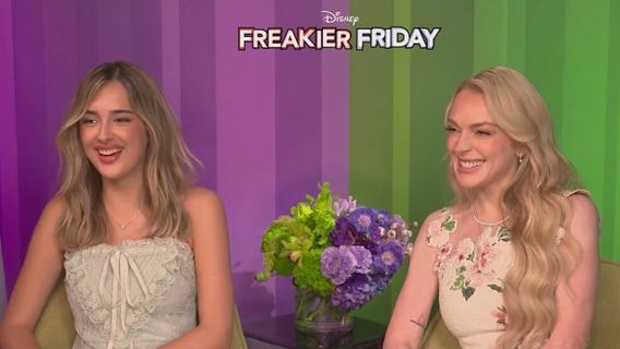 Lindsay Lohan, Julia Butters talk 'Freakier Friday'