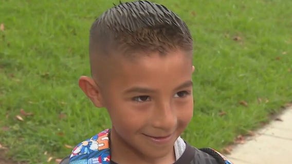 First day of school at 135th Street Elementary in Gardena