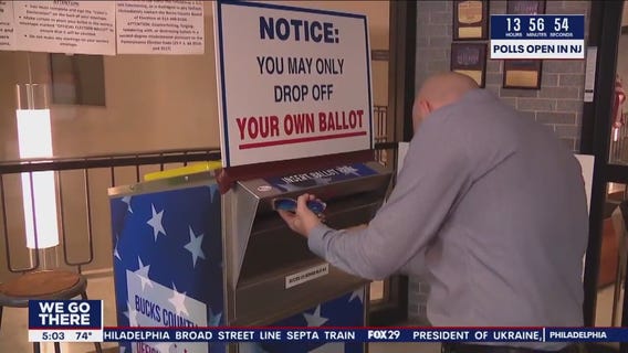 Bucks County officials tout safeguards at ballot dropboxes ahead of Election Day