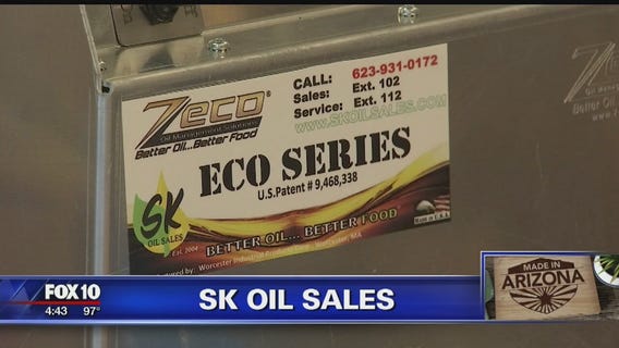 SK Oil Sales' healthier alternative to cooking oil | Made in Arizona