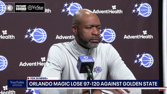 Orlando Magic coach speaks on 23-point loss