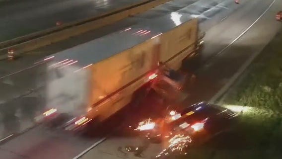 I-41 chase, Milwaukee crash, bullets thrown from window