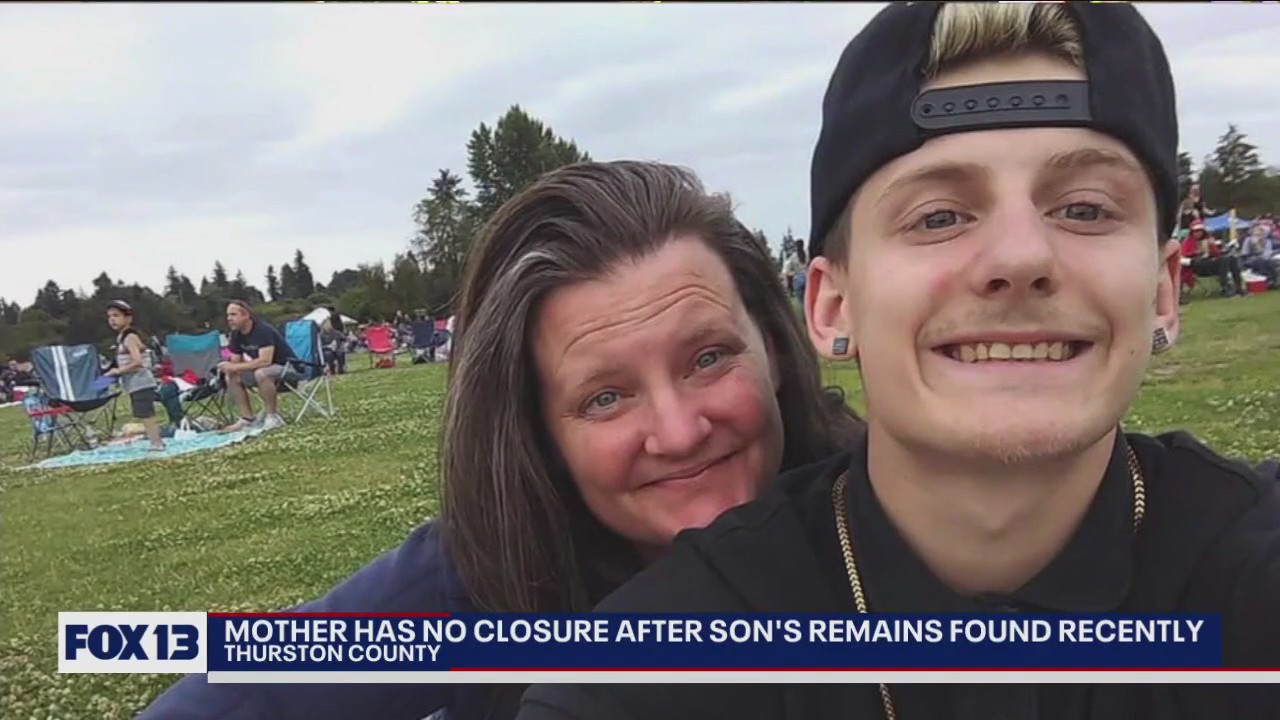 Mother has no closure after son's remains found