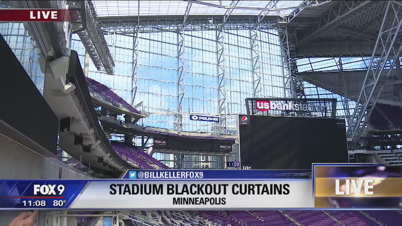 Black-out curtains needed for 2019 NCAA Final Four