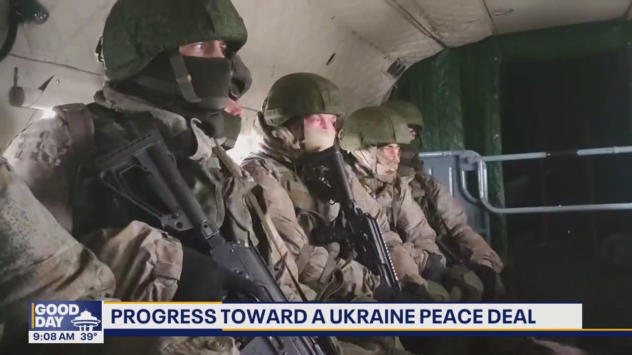 Progress toward a Ukraine peace deal