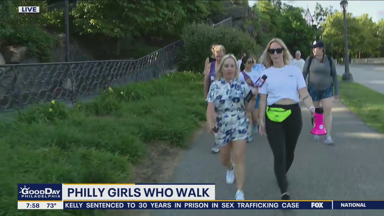 Philly Girls Who Walk meet up at least once a week