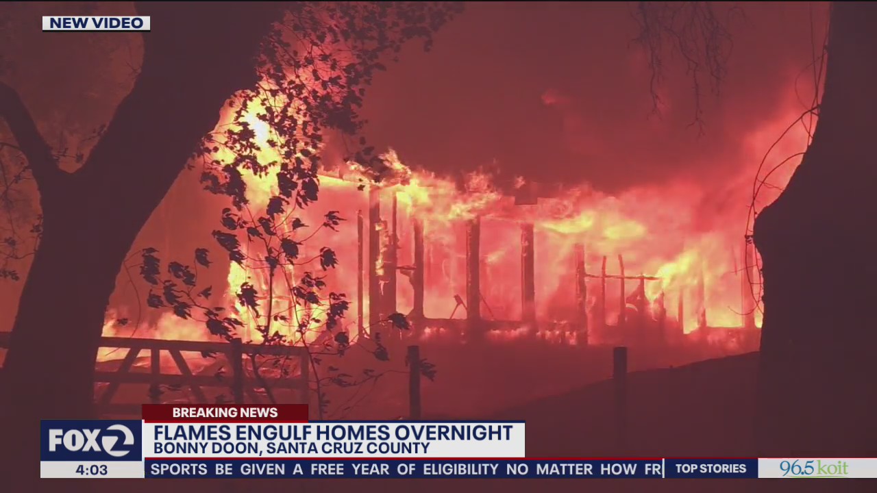 More evacuations ordered from Bay Area wildfires