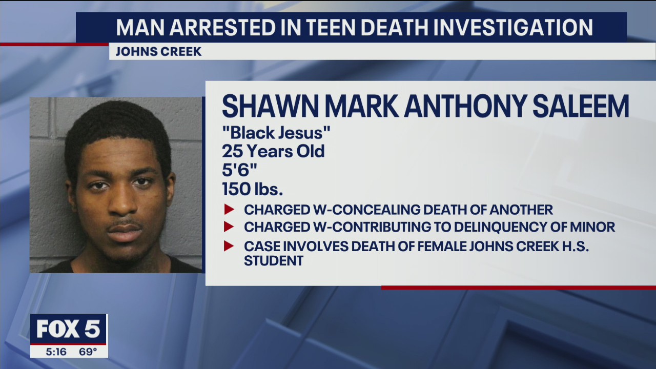 Police arrest suspect in connection to death of Johns Creek HS student