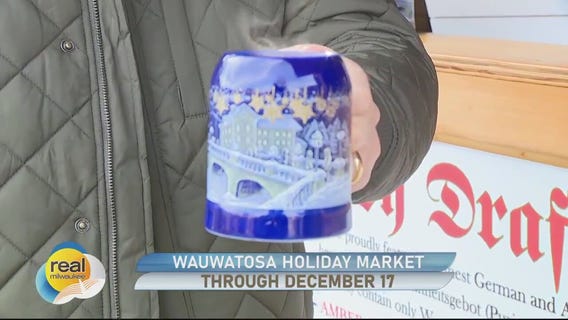 Drinks at the Wauwatosa Holiday Market