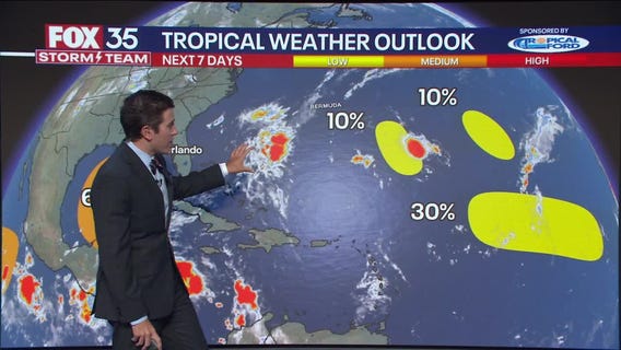 4th tropical disturbance forms in the Atlantic